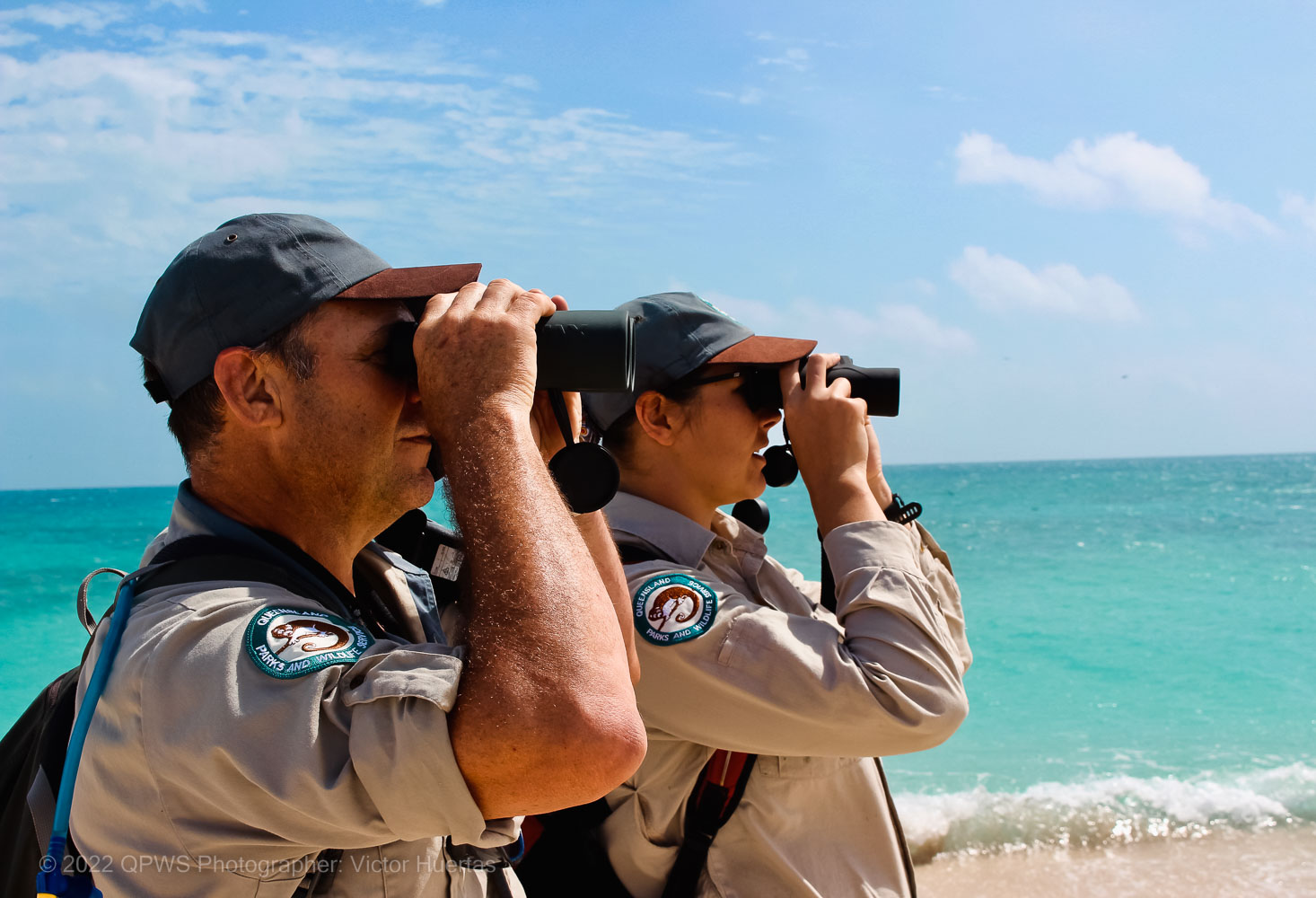 Rangers at the Joint Field Management Program – Australia - © QPWS - Photographer: Victor Huertas