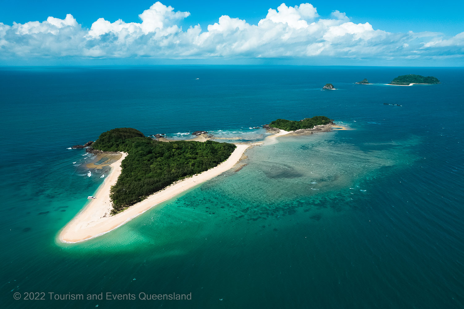 Frankland Islands in Tropical North Queensland