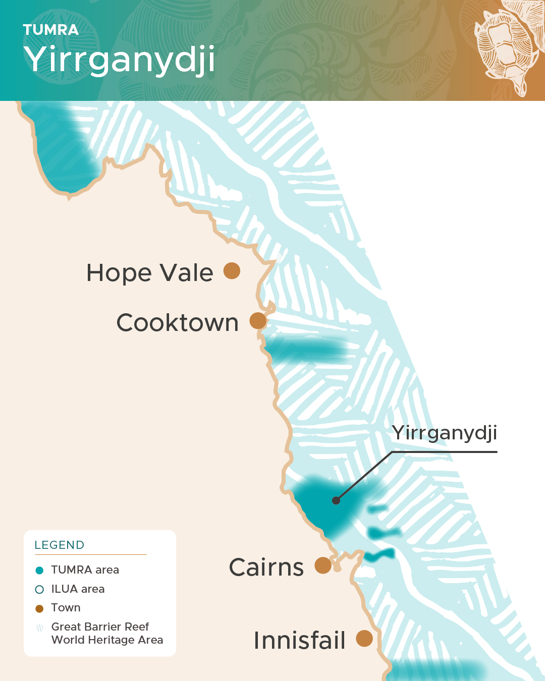 Yirrganydji TUMRA region