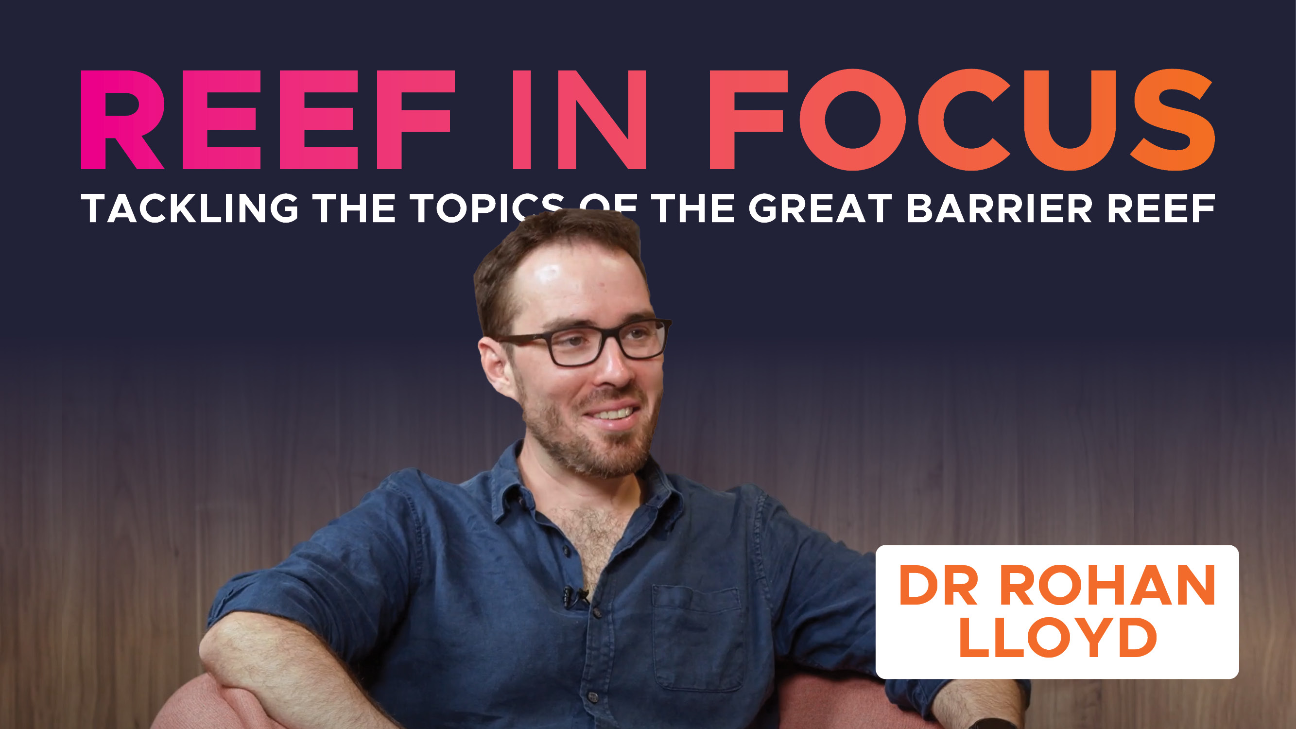 Podcast thumbnail featuring photo of Rohan Lloyd