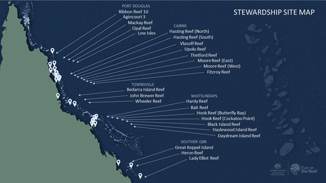 Stewardship site map