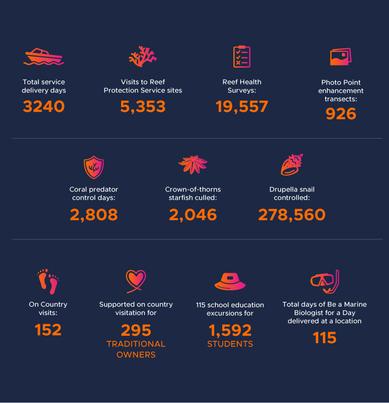 Infographic of key statistics from the November 2022 - June 2024 snapshot