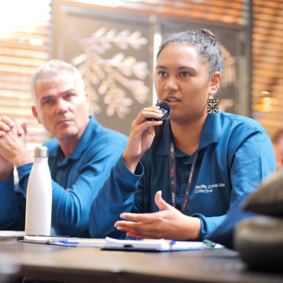 Delegates from the Pacific Coral Reef Collective