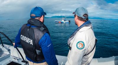 Compliance and zoning check with the Reef Authority and Queensland Parks and Wildlife Service – Australia - © QPWS - Photographer: Victor Huertas