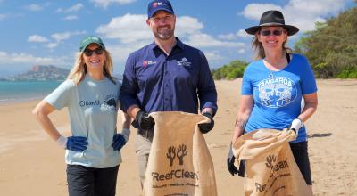 Reef Clean launch in Townsville