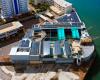 Great Barrier Reef Aquarium aerial view