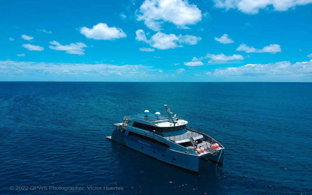 Reef Ranger on the Great Barrier Reef – Australia - © QPWS - Photographer: Victor Huertas
