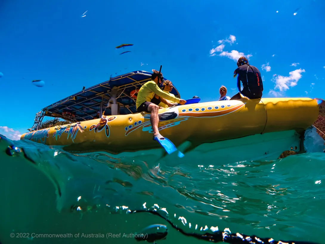 Working with High Standard Tourism Operators on the Reef - Australia - Commonwealth of Australia (Reef Authority)