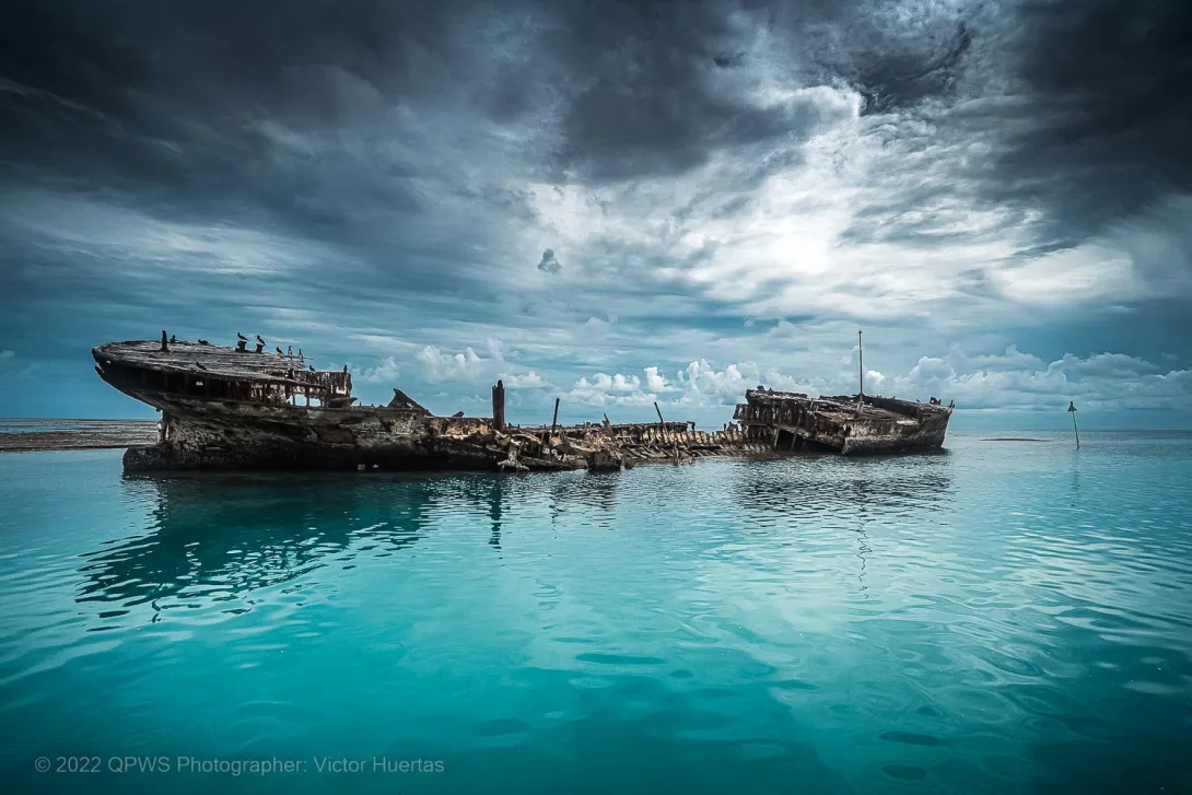 Shipwreck – Australia - © QPWS - Photographer: Victor Huertas