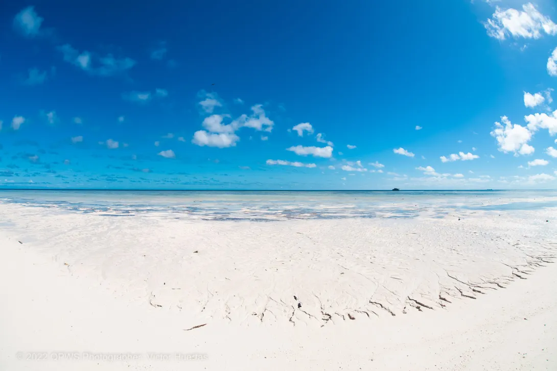 Beach along the Great Barrier Reef – Australia - © QPWS - Photographer: Victor Huertas