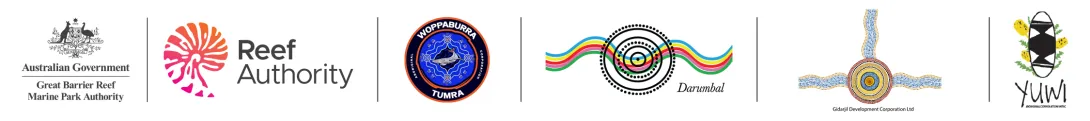 Line of logos featuring traditional owner partners